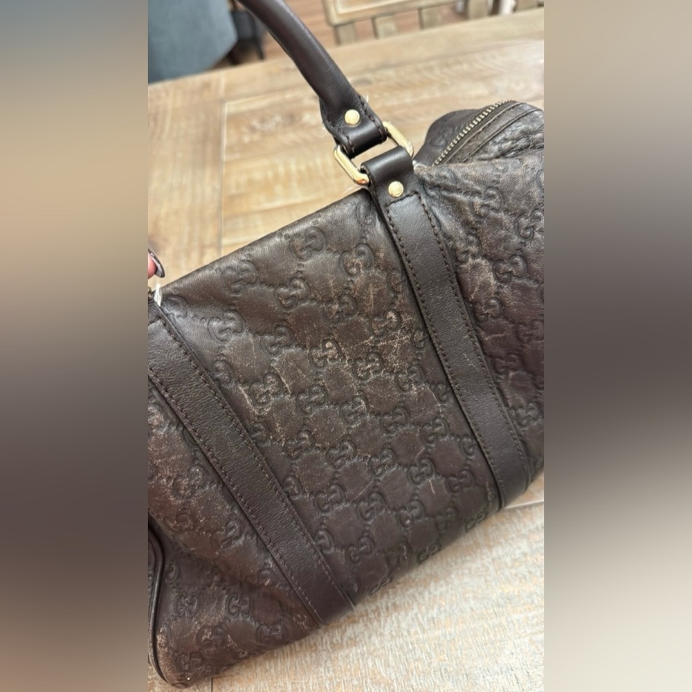 Gucci Boston Brown Bag - Picture 11 of 12